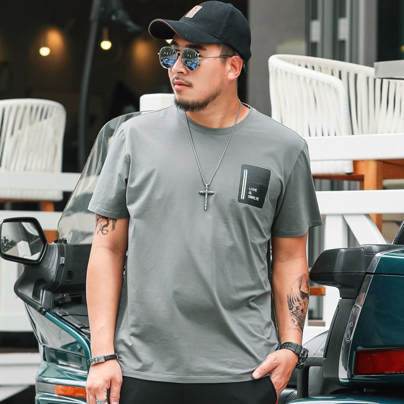 Men's Short Sleeve Printed Loose T-shirt