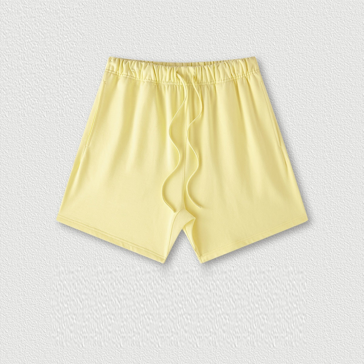 Earth Color Basic Style Medium And Large Children's Cotton Shorts