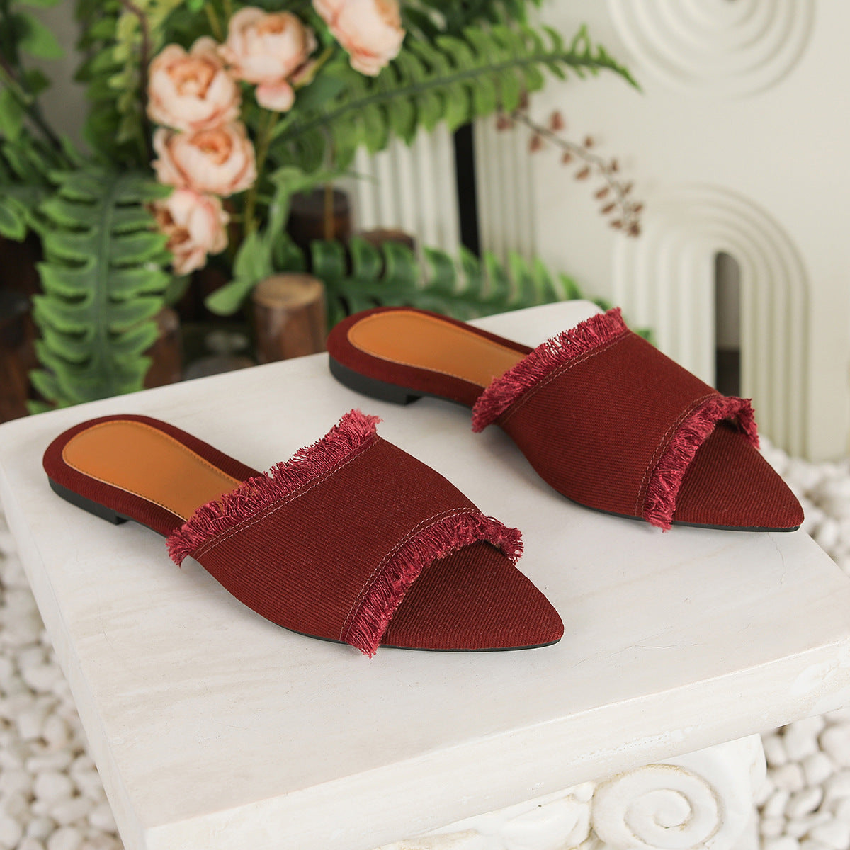 Women's Outer Fashion Flat Slippers