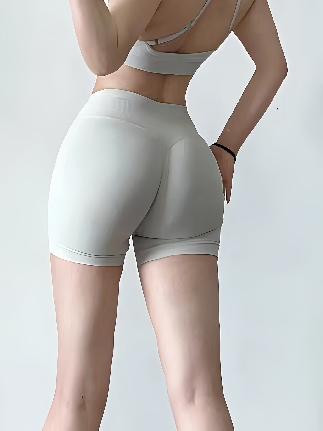 High-Waisted Yoga Shorts - Quick-Dry & Squat-Proof