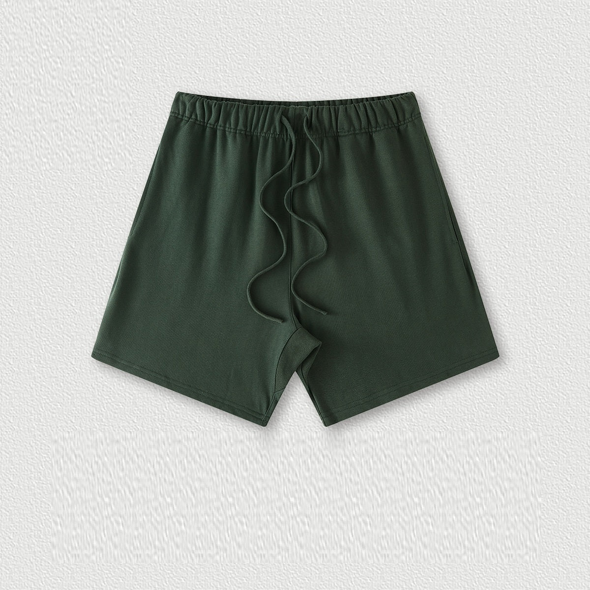 Earth Color Basic Style Medium And Large Children's Cotton Shorts