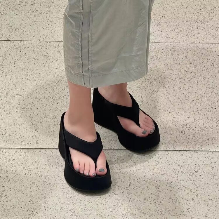 Small Raise The Bottom Flip Flops Women's Summer Outer Wear Flip-flops