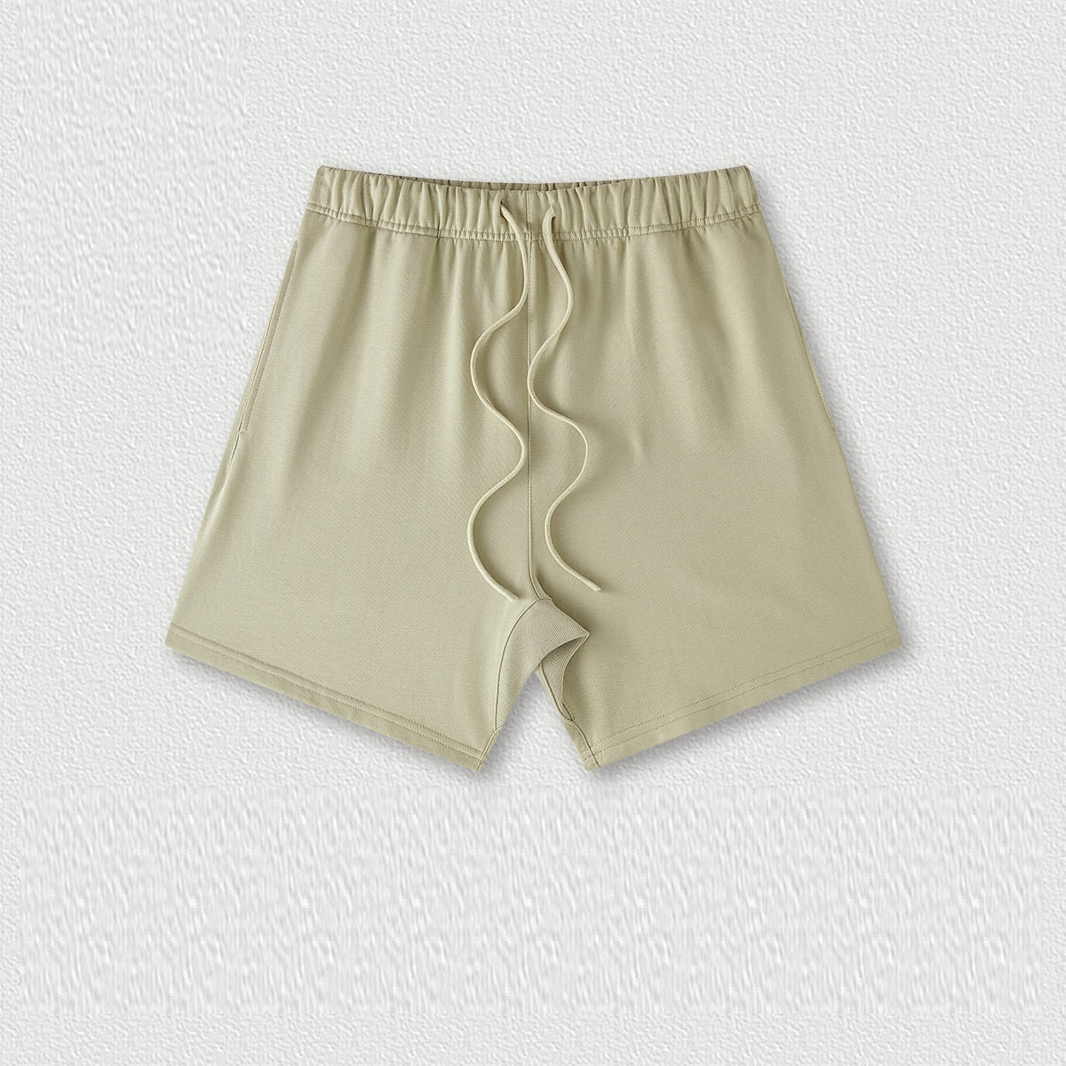 Earth Color Basic Style Medium And Large Children's Cotton Shorts