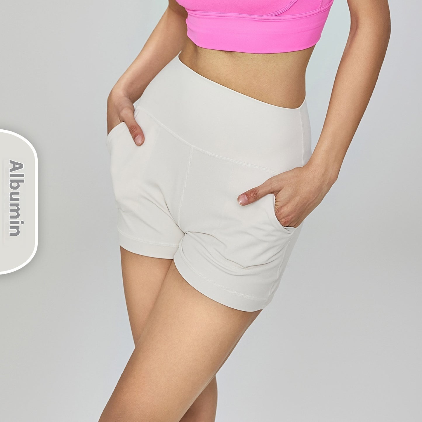 Ice Mint Nude Feeling Yoga Shorts