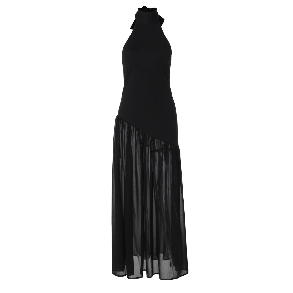 Women's Fashion Slim Fit Skirt Solid Color Dress