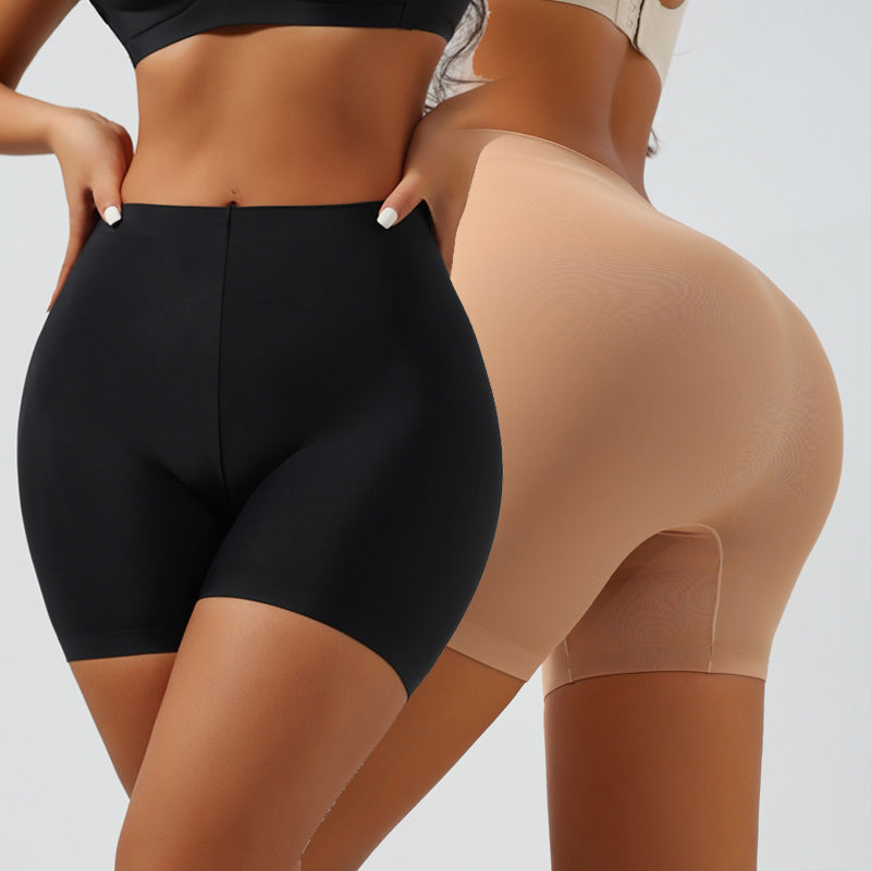 Mid-waist Boxer Seamless Body Shaping Boxer Safety Pants For Women