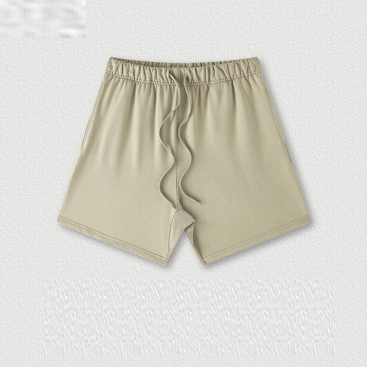 Earth Color Basic Style Medium And Large Children's Cotton Shorts