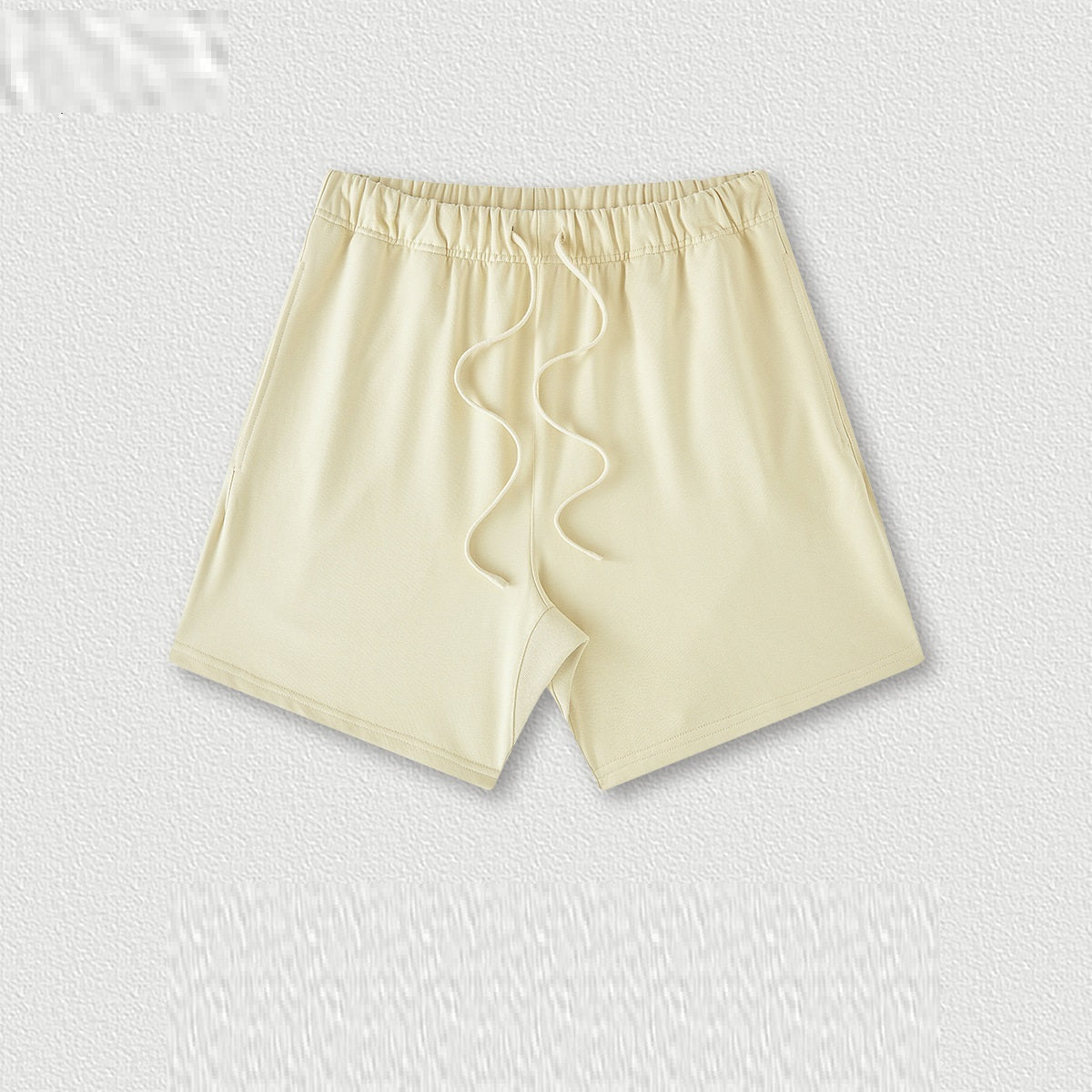 Earth Color Basic Style Medium And Large Children's Cotton Shorts