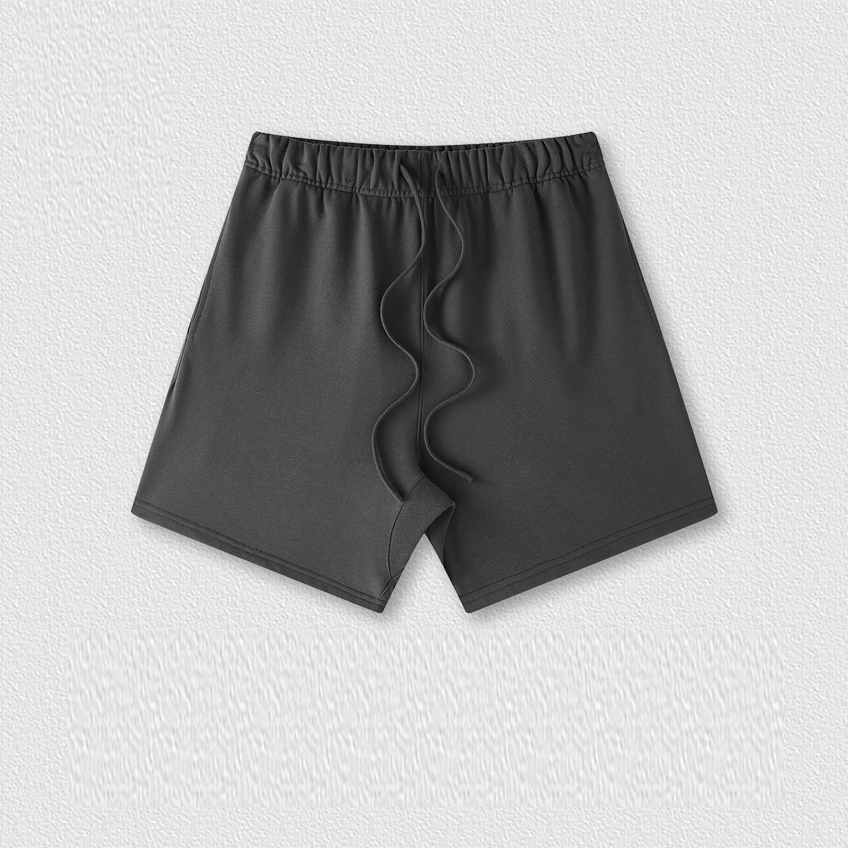 Earth Color Basic Style Medium And Large Children's Cotton Shorts